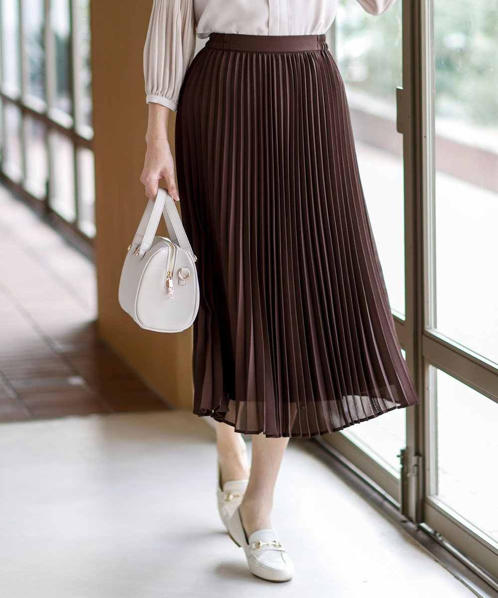 ANY SIS S エアリープリーツ スカート 