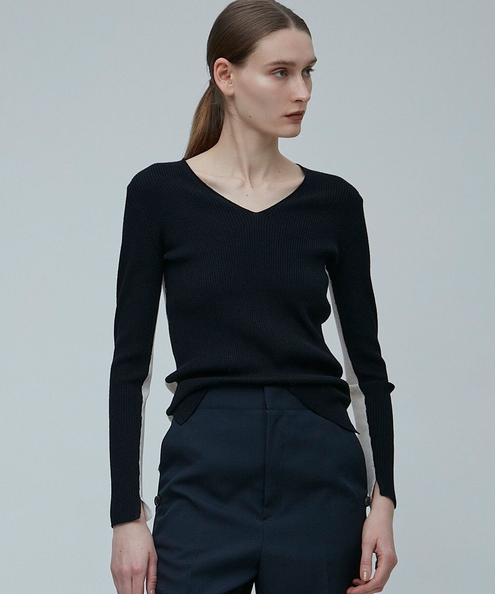 BEIGE， LA MONNAIE / Vネックニット 