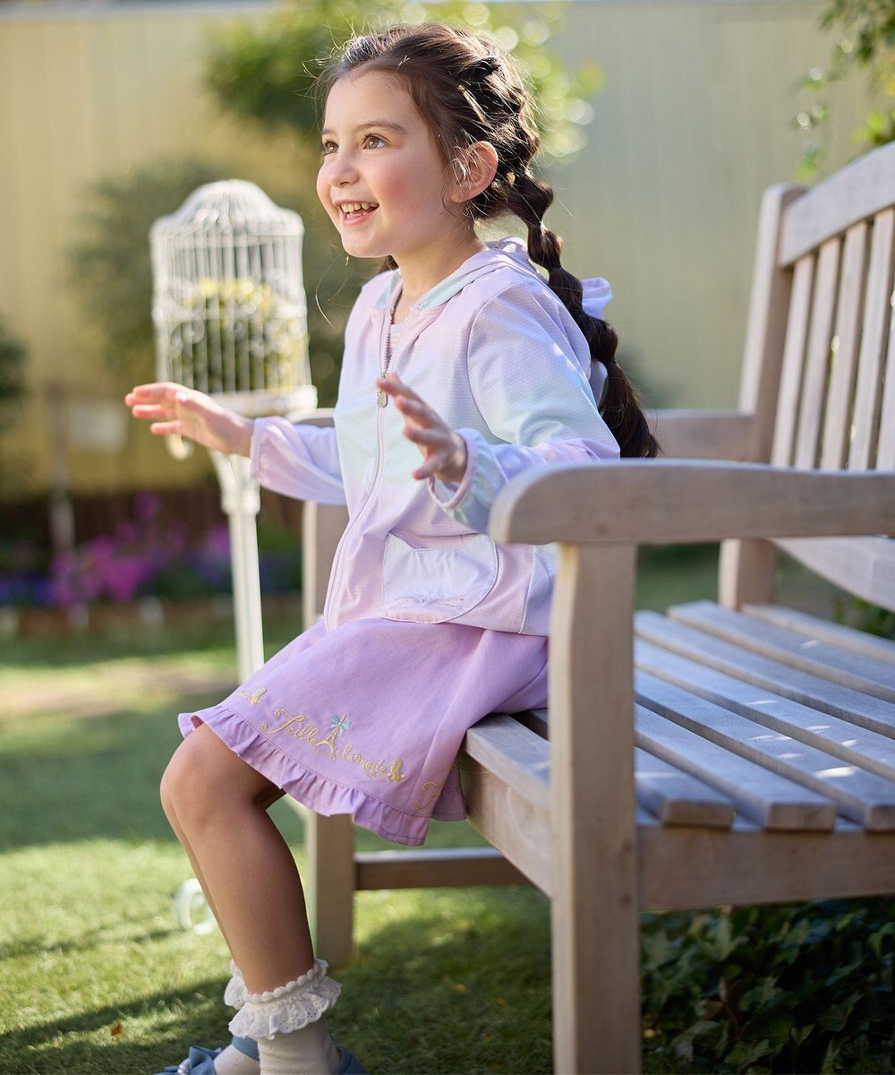 ANY KIDS サラサラ UVカット パーカー 