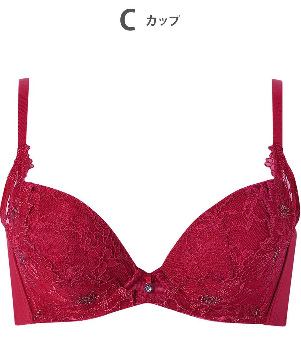 WACOAL ブラジャー 【ハグするブラ】 体温を感知してカラダになじむ 谷間メイク 脇高設計 レディース BXB478 /ワコール 