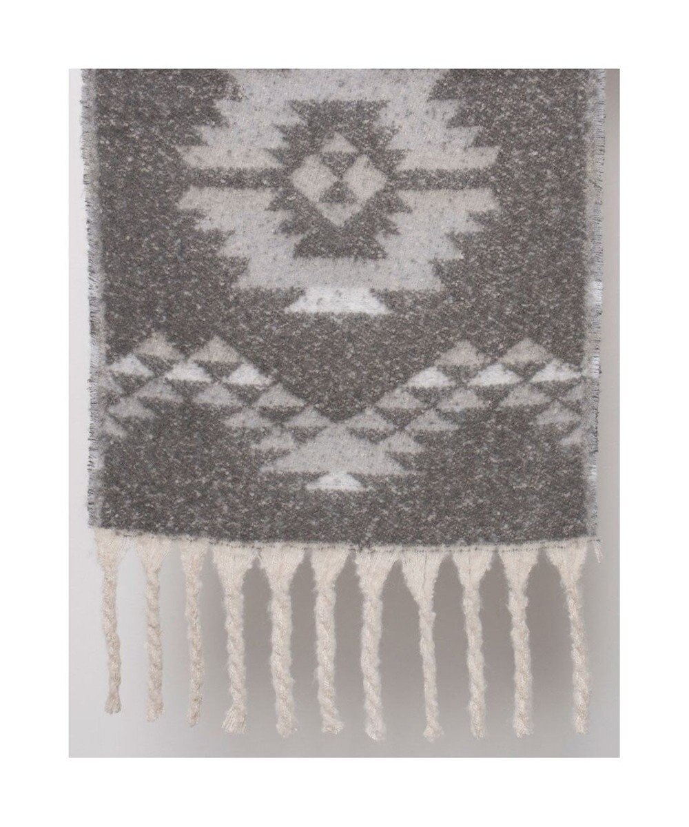 UNBILLION カシュネ cache nez / リサイクルポリオルテガ柄ジャカードストール 