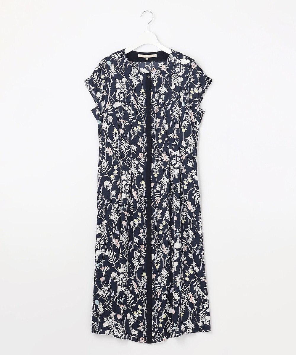 自由区 S 【ご好評につき追加生産・新色追加】ハーバルフロープリント ワンピース 