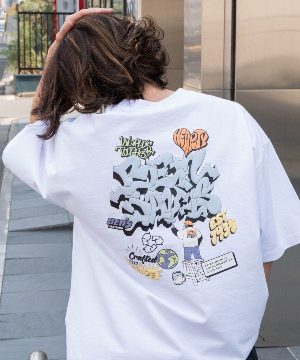 WEGO 別注BENDAVISIプランプロゴT（SS） 