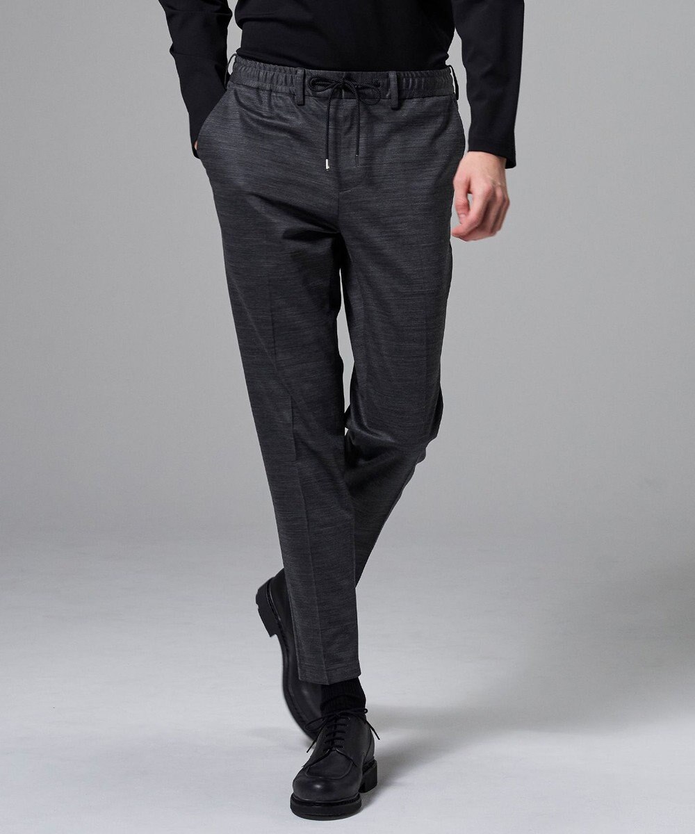 JOSEPH HOMME スプリングウールジャージー ドロスト付きテーパードパンツ / PEGG CONVERTIBLE 