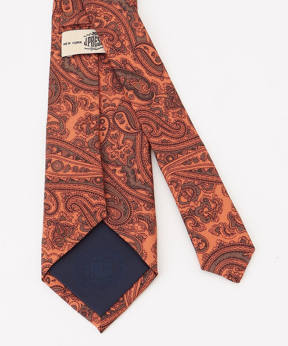 J.PRESS MEN ペイズリープリント ネクタイ 