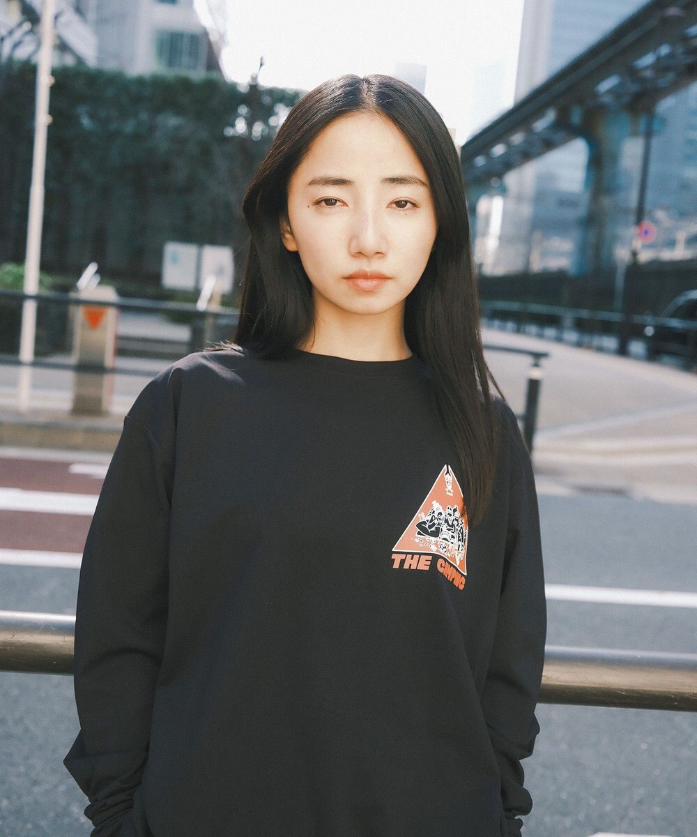 SHARE PARK LADIES 【UNISEX】UVカット アートコラボロングTシャツ〈CAMP〉（S・Mサイズ） 