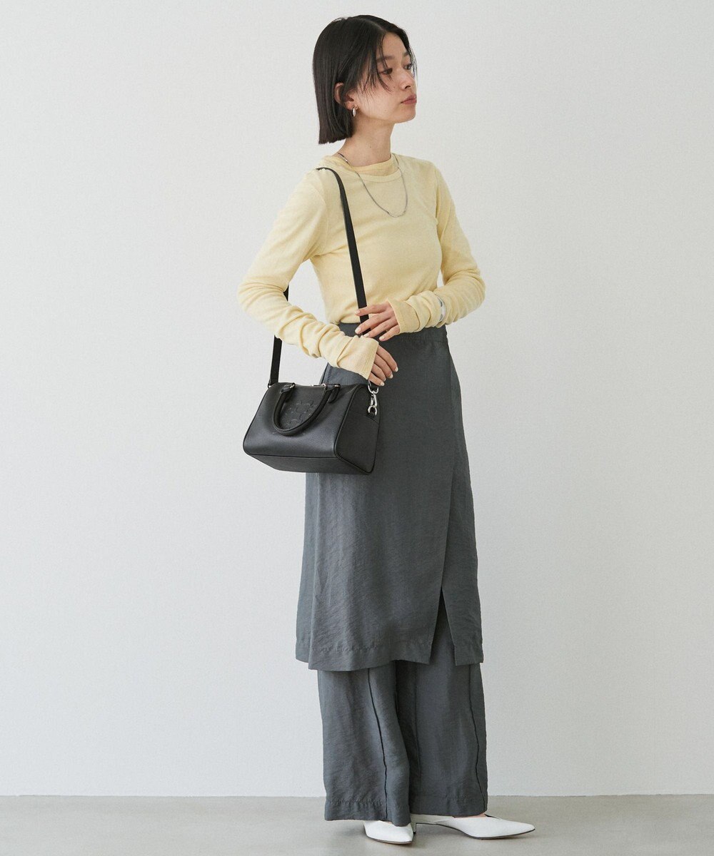 russet 《composition》レザー2WAYミニボストンバッグ(CE-1684) 