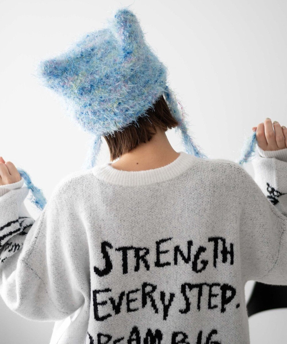 WEGO シャギーネコミミバラクラバ 