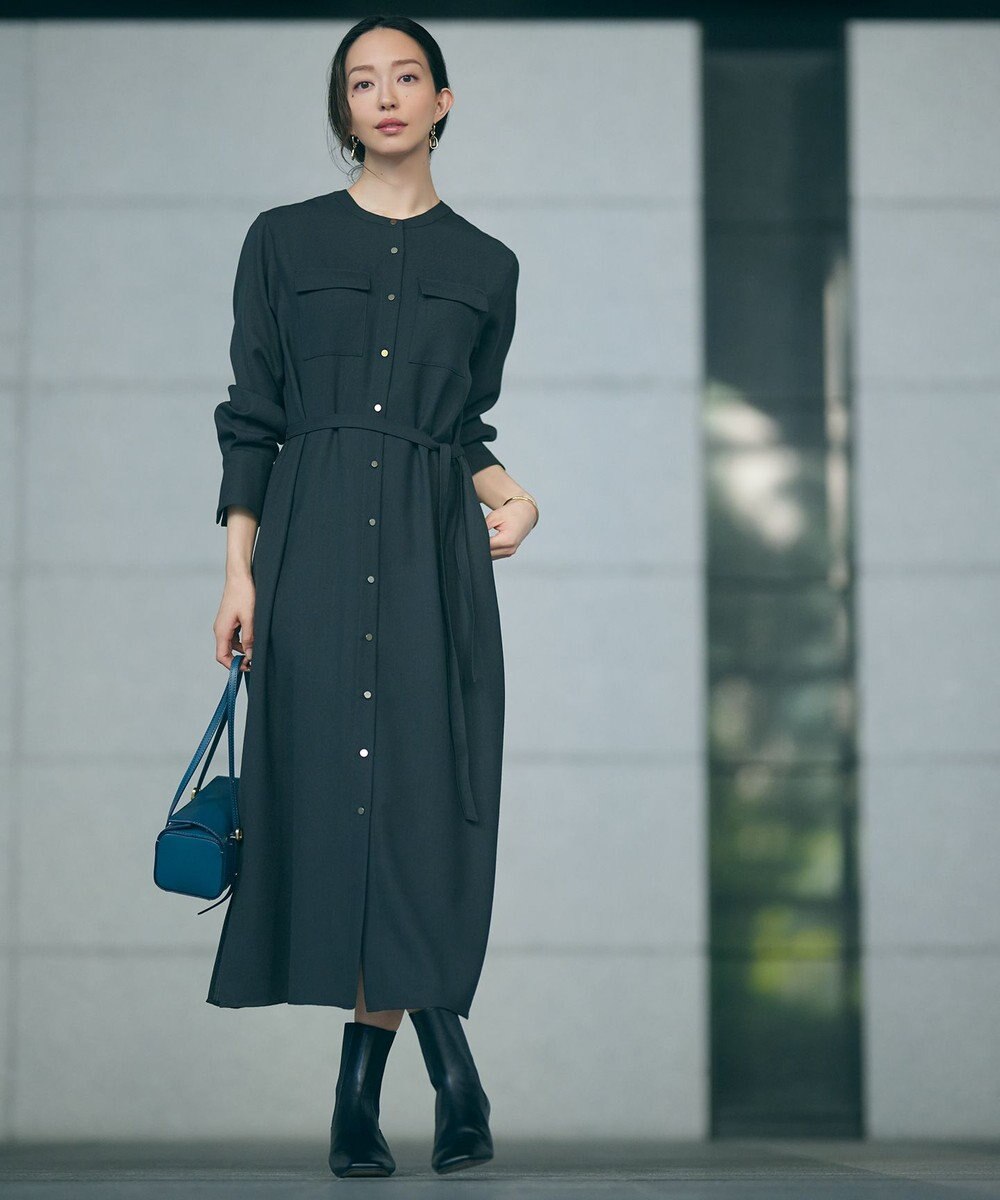 23区 サイドゴア ヒール ブーツ 