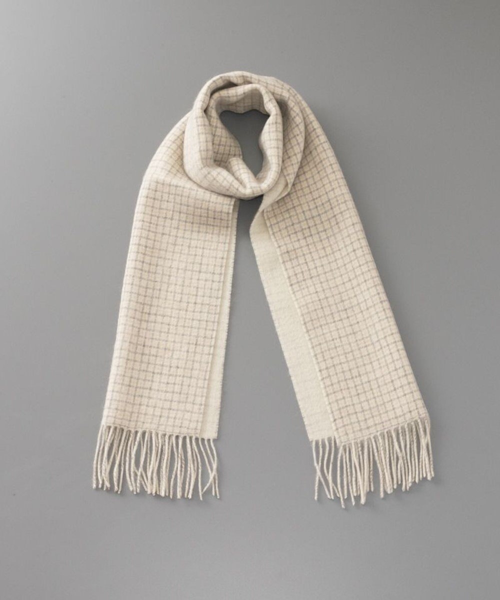 AURORA WEB限定 ウール リバーシブル プチマフラー 