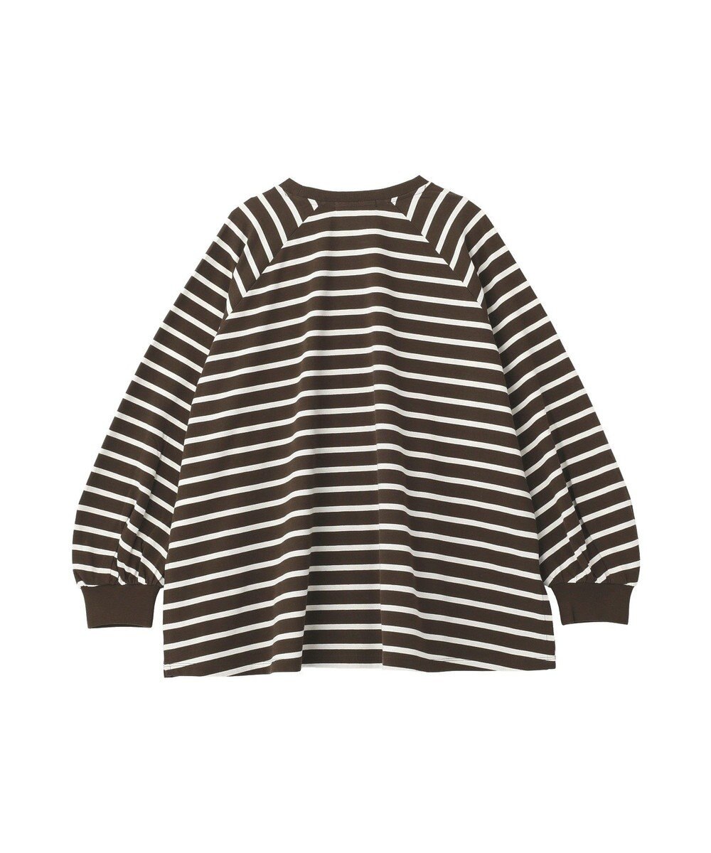 AMERICAN HOLIC フレアラグランボーダーロンＴ 