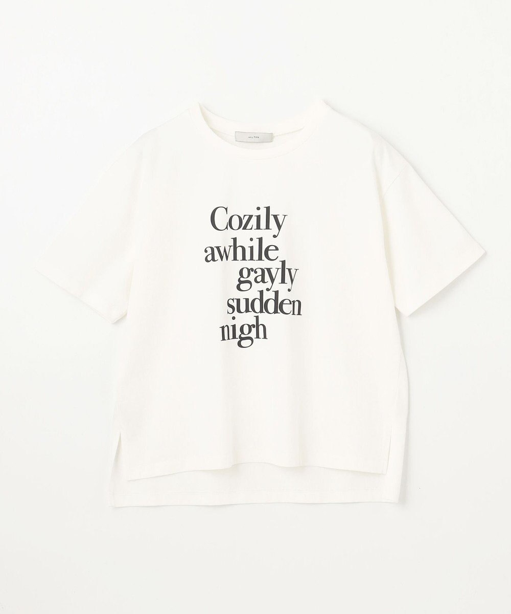 ANY L 半袖ロゴＴシャツ 