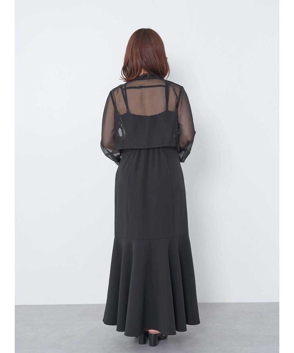 earth music&ecology ＳＥＴ２点シアーボレロ＋キャミワンピース 