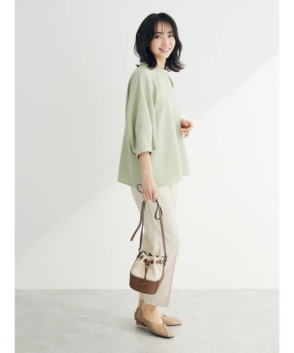 Green Parks 接触冷感　ラグランスリーブブラウス 