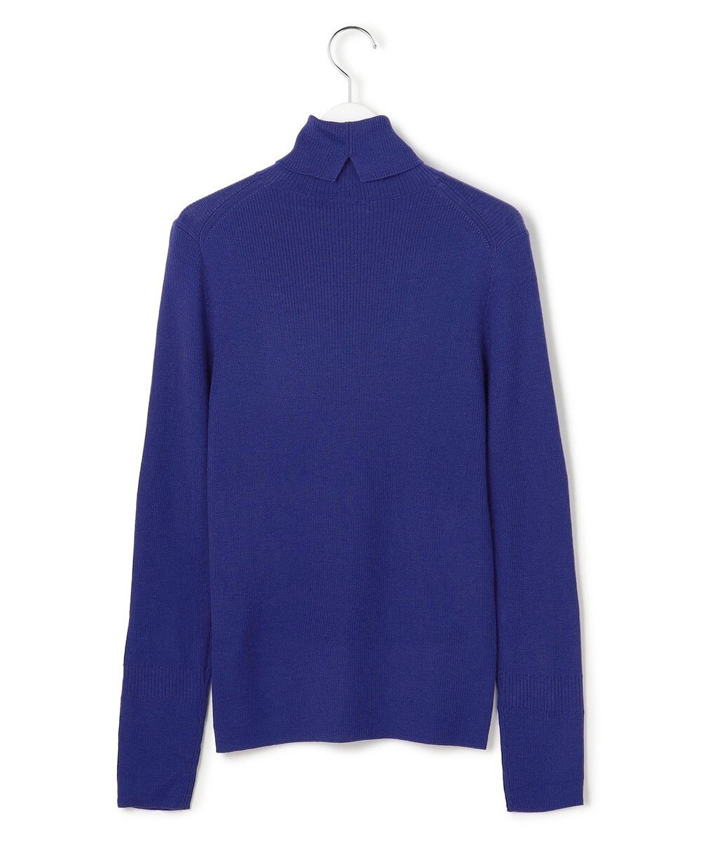 ICB L 【新色追加】エクストラファインメリノリブ タートルネックプルオーバー 
