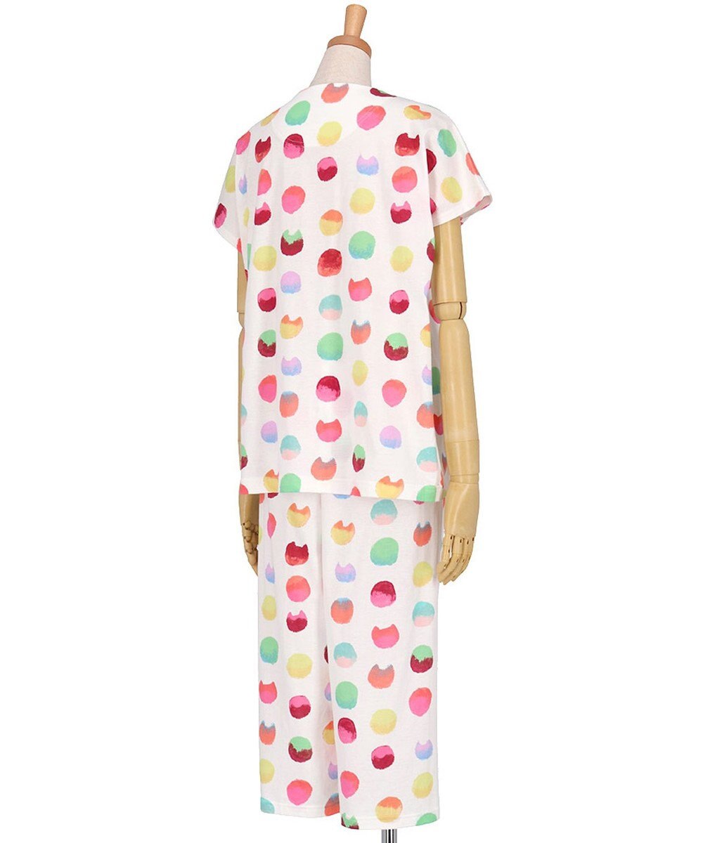 tsumori chisato SLEEP ツモリチサト パジャマ 3分袖 半袖 8分丈 綿100%(本体) 天竺素材 レディース UDT156 /ワコール 