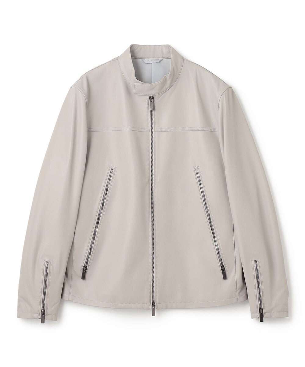 JOSEPH HOMME 【LEON 2月号掲載】ライトラムナッパレザー　シングルライダース 