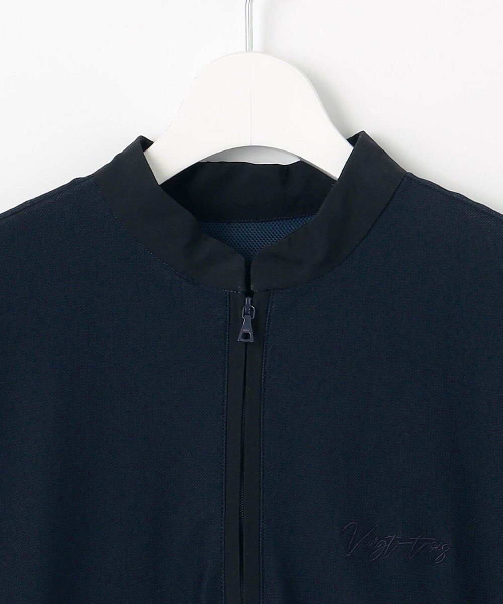 23区GOLF 【WOMEN】機能に優れた新素材「AIR TOOL」で暑い夏を快適に コンビ素材 ワンピース 