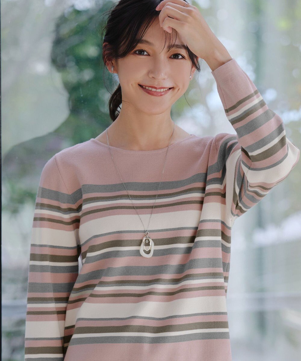 Tiaclasse 【安田美沙子さん着用・日本製】変形マーブルモチーフネックレス 