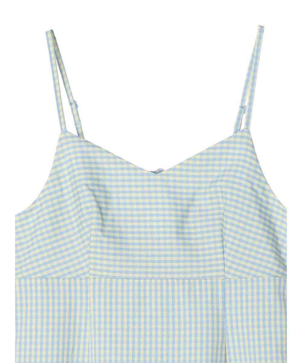 earth music&ecology チェックマーメイドキャミワンピース 