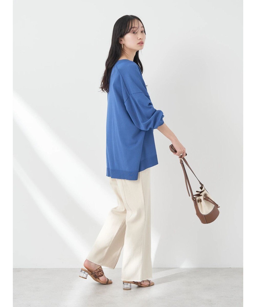 earth music&ecology Ｖネックビッグシルエットカーディガン 