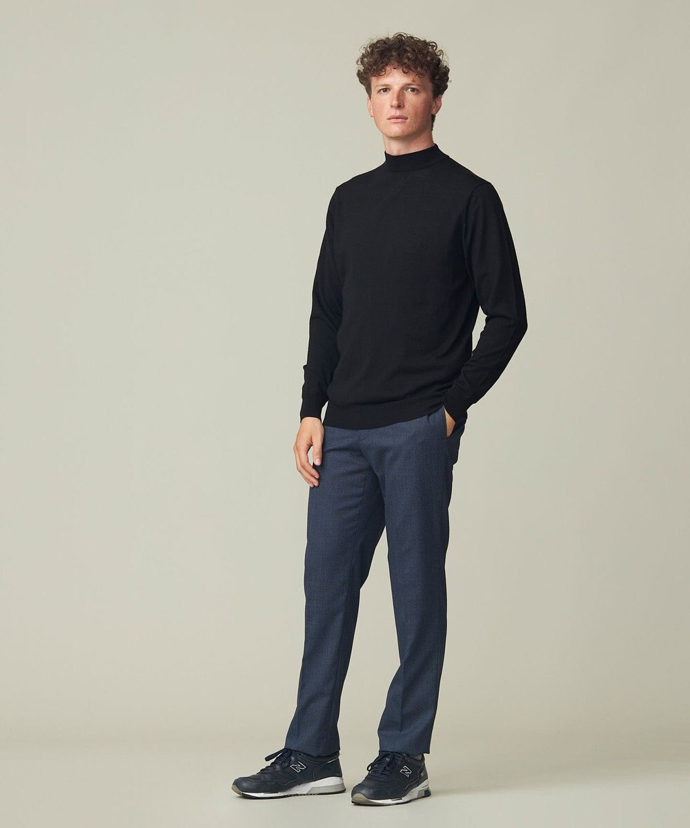 J.PRESS MEN 【WEB限定 / ジャケットインに最適】モックネック ニット 
