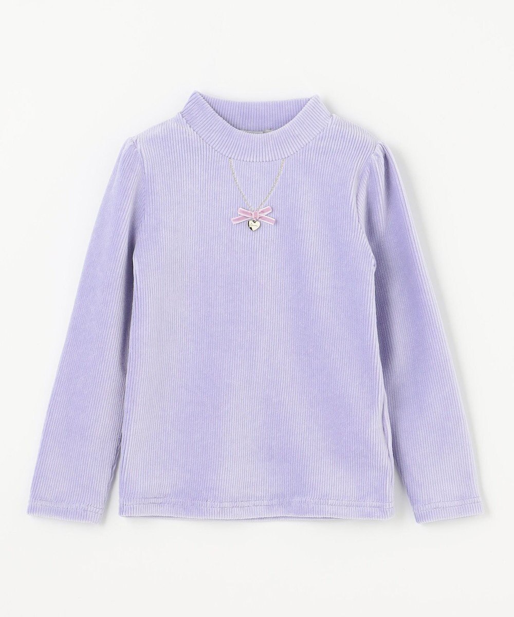 ANY KIDS ハイネック長袖カットソー 