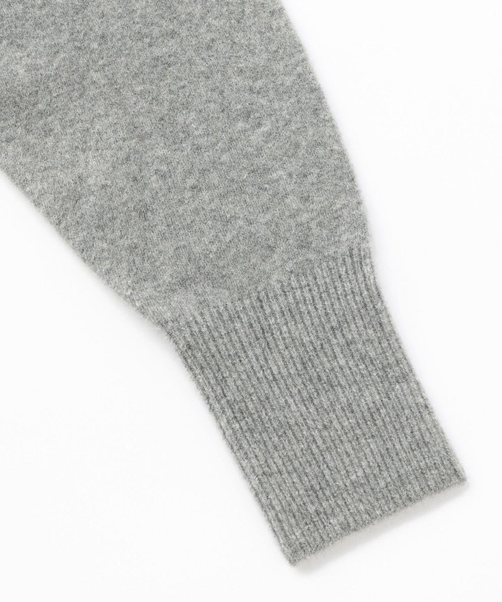 UNFILO 【新色追加/洗える】ふわふわニット パールボタンカーディガン 