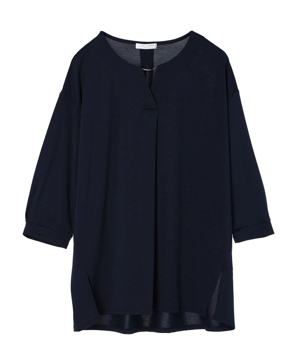 Green Parks バー付き７分袖ブラウソー 