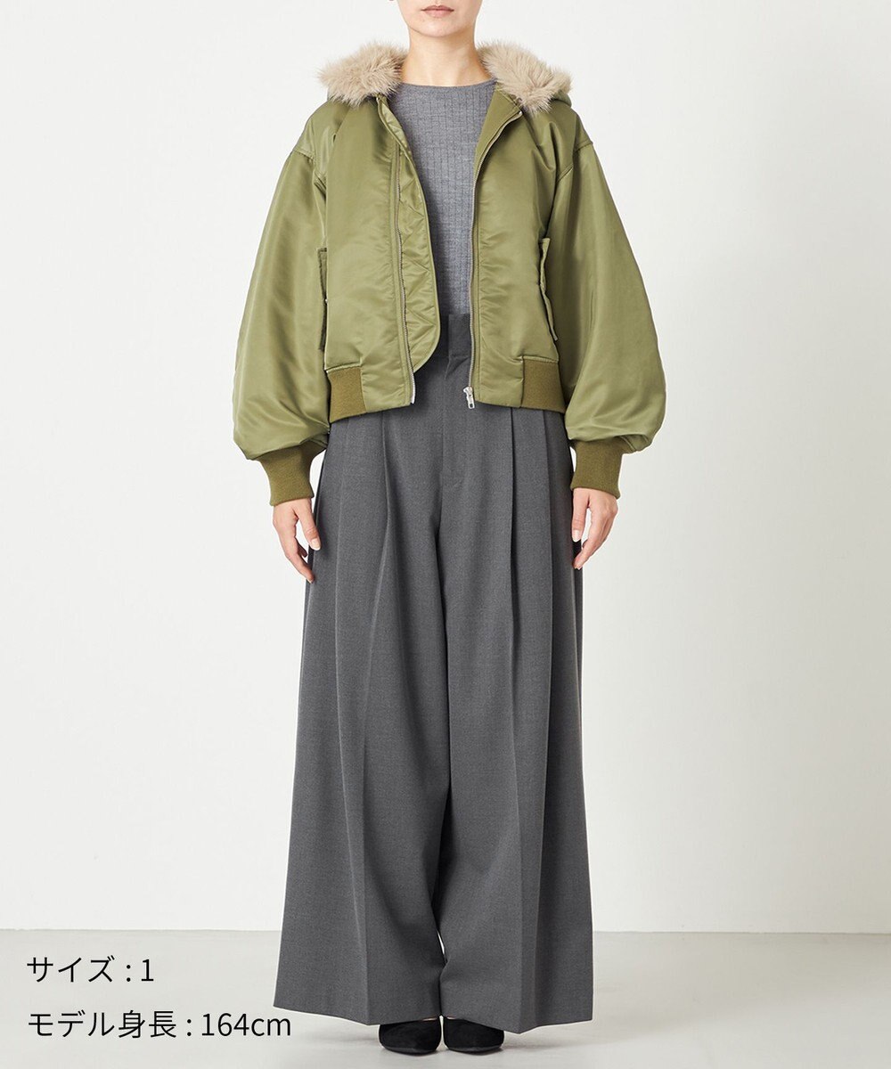 NAVE 【Nave】ファーカラーMA-1 