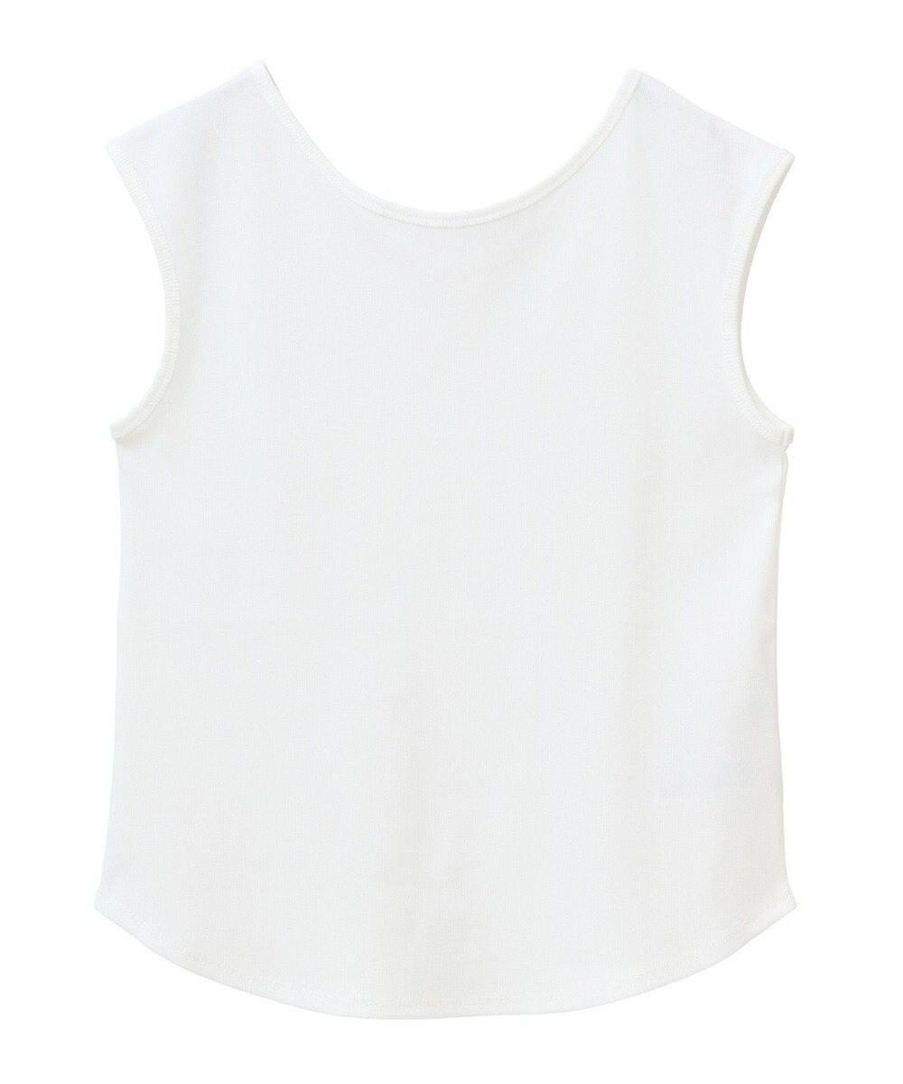 earth music&ecology 前後２ｗａｙステッチリブタンクトップ 