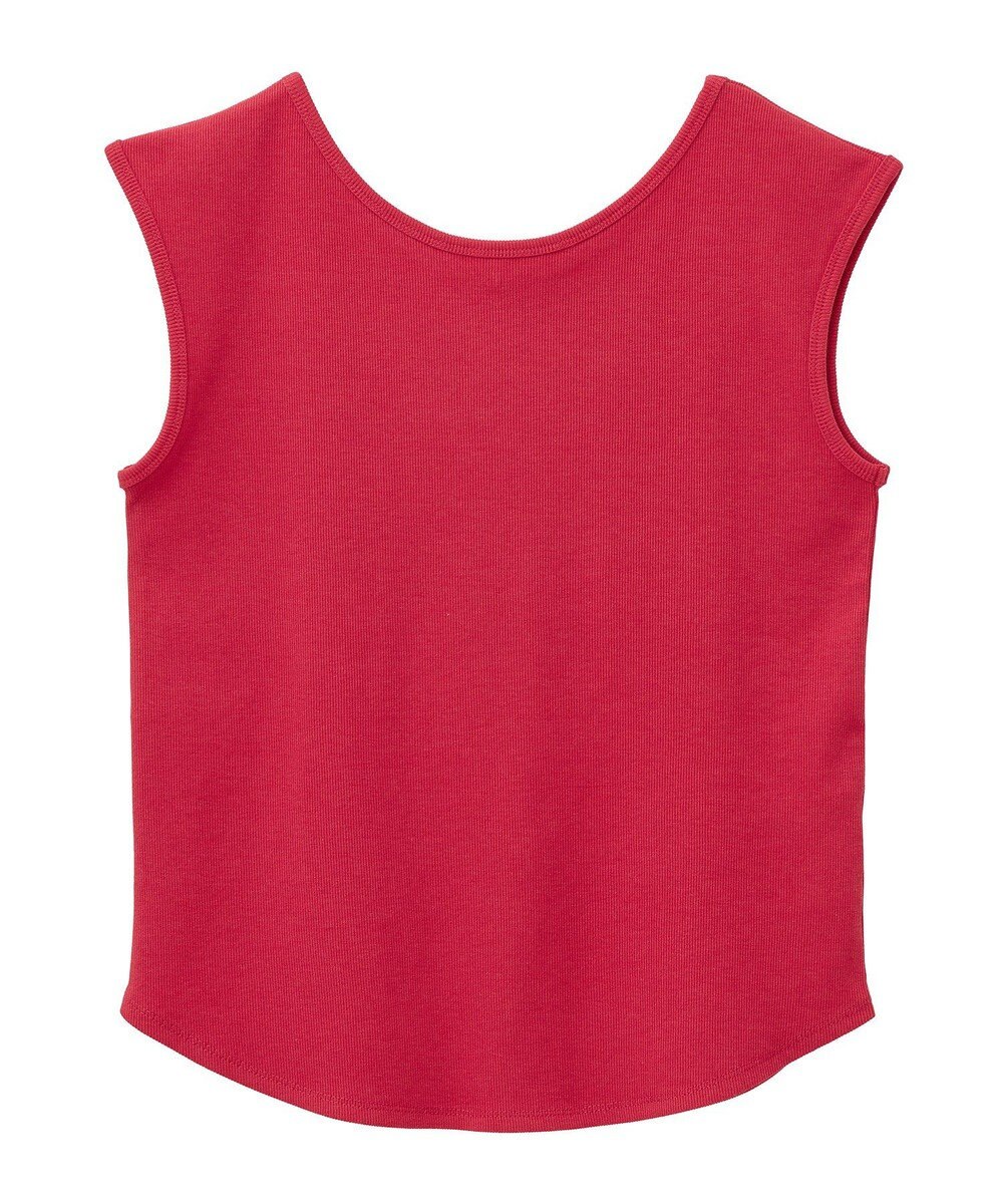 earth music&ecology 前後２ｗａｙステッチリブタンクトップ 