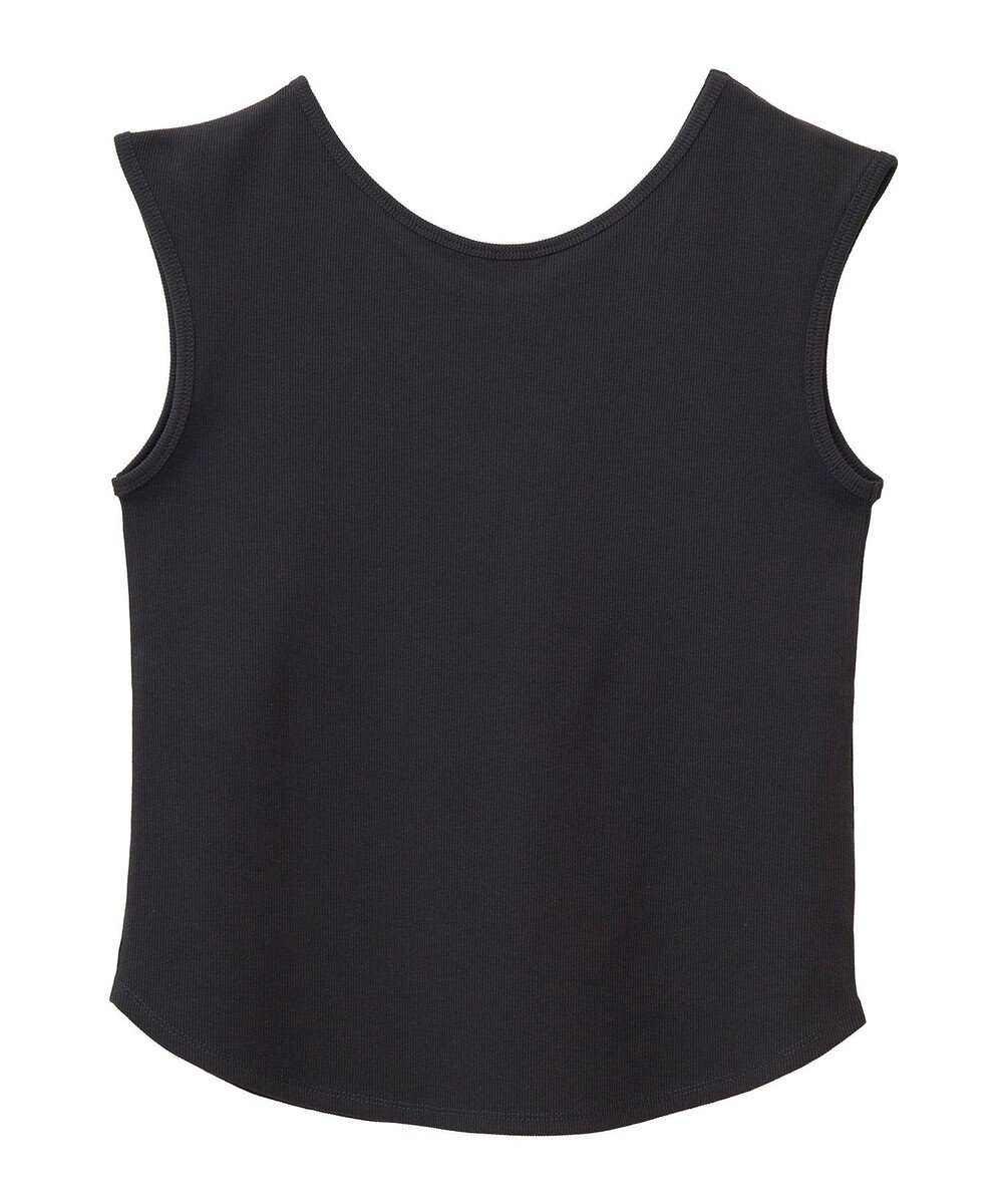 earth music&ecology 前後２ｗａｙステッチリブタンクトップ 