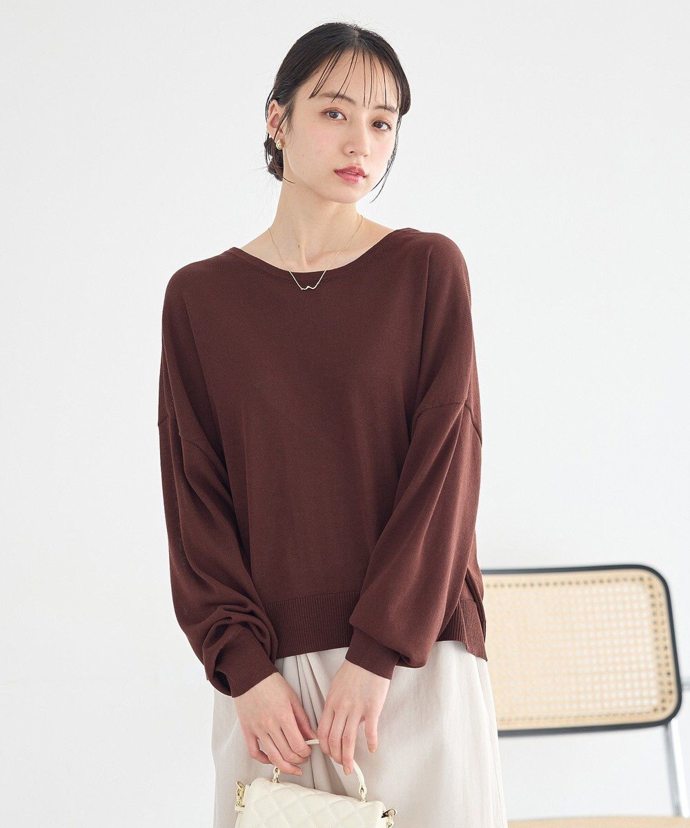 earth music&ecology 【2WAY】レーストリムシアーニットカーディガン 