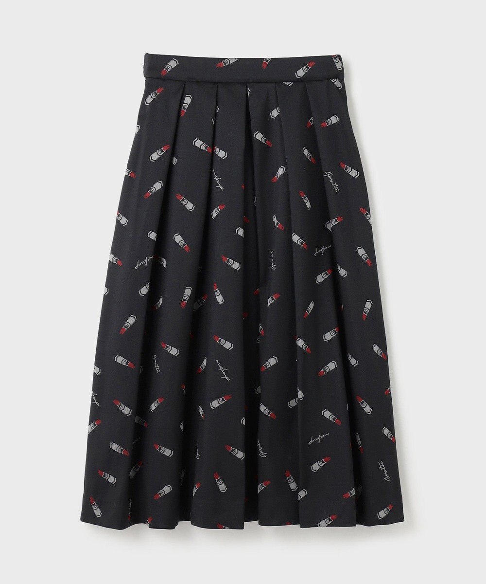 GRACE CONTINENTAL リップジャガードタックスカート 