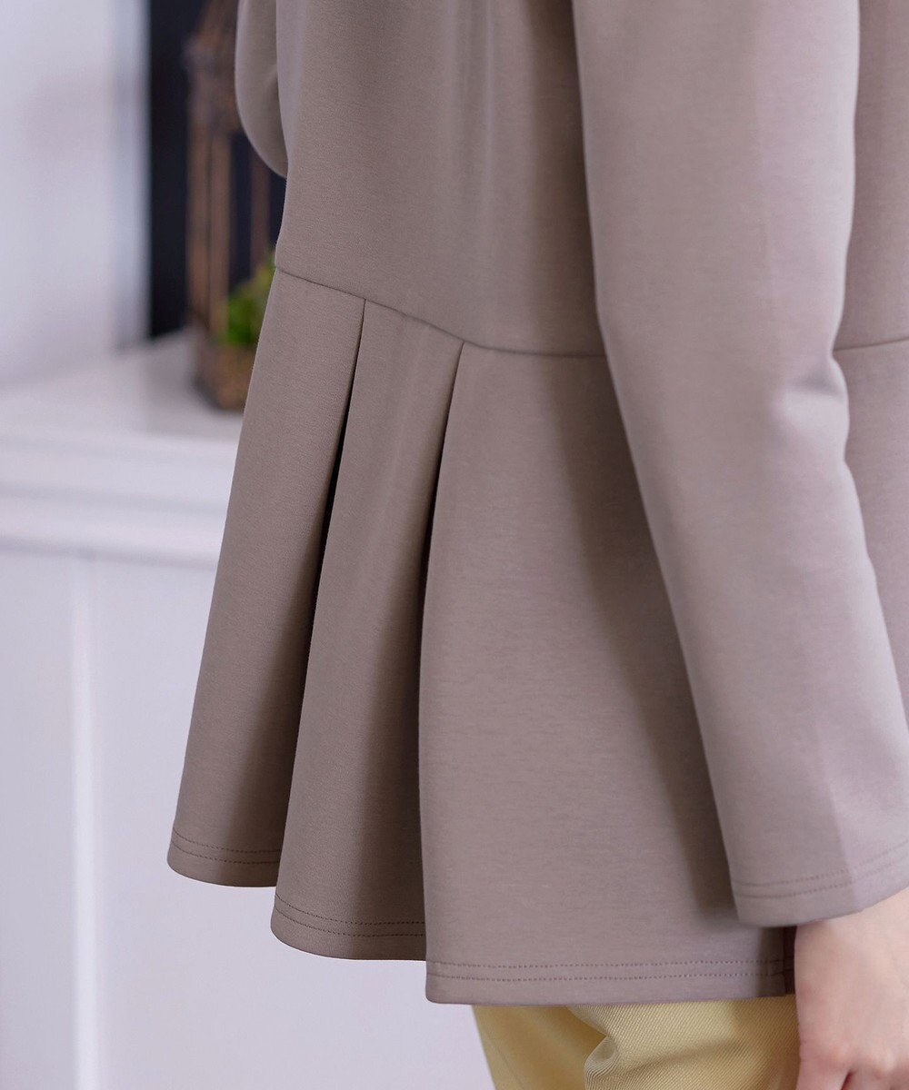 Tiaclasse L 【洗える】ソフトダンボールバックフレアフーディー 