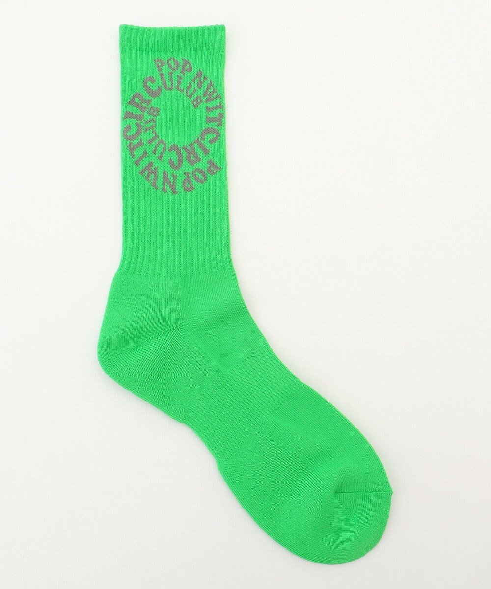 PW CIRCULUS 【MEN】【土踏まずをサポート】ＰＷサークルロゴ リブソックス 