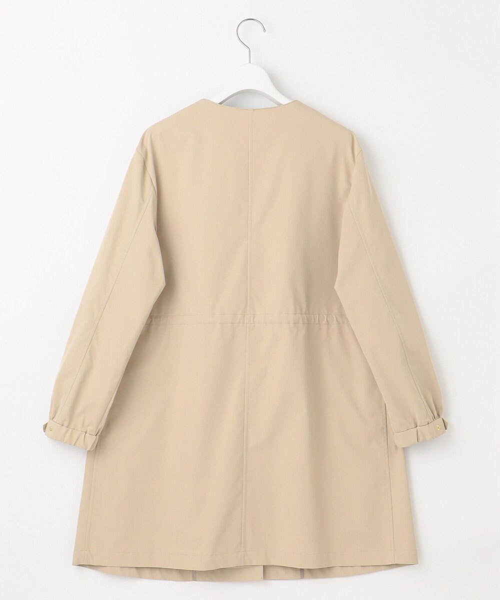 J.PRESS LADIES 【洗える】ソロテックス ドライツイル ノーカラー コート 