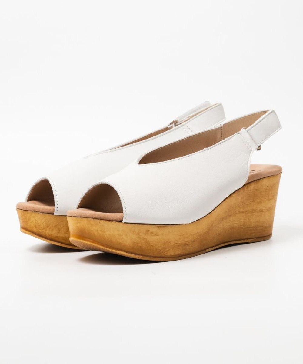 BONTRE 【BONTRE/ボントレ】ウッド調ウェッジサンダル/90502-RS 