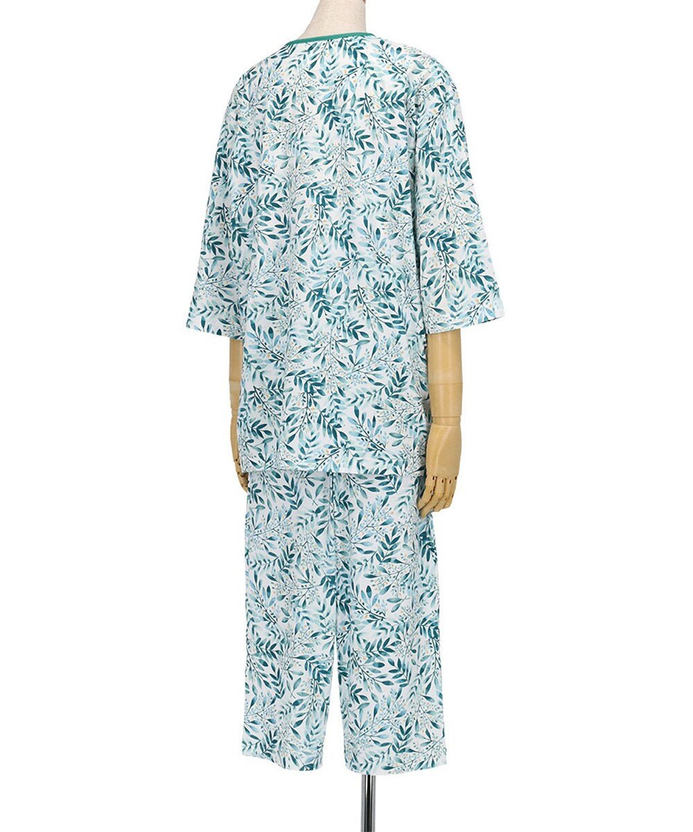 Wing ウイング スリープ パジャマ 7分袖 8分丈 綿100％ 天竺素材 レディース EP8021 ウイング／ワコール 