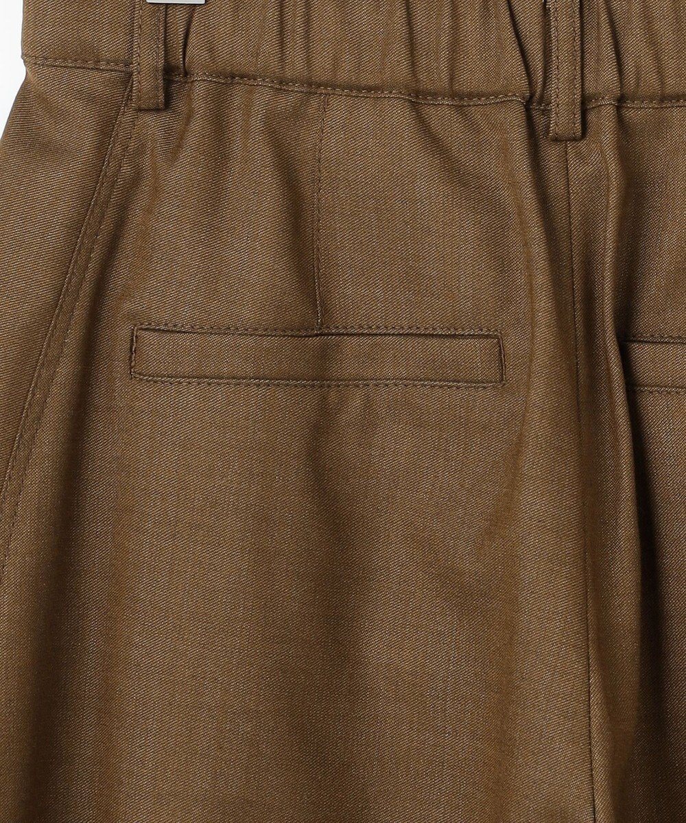 自由区 【SHIHOさん着用】デニムライクツイルカーブテーパード パンツ 