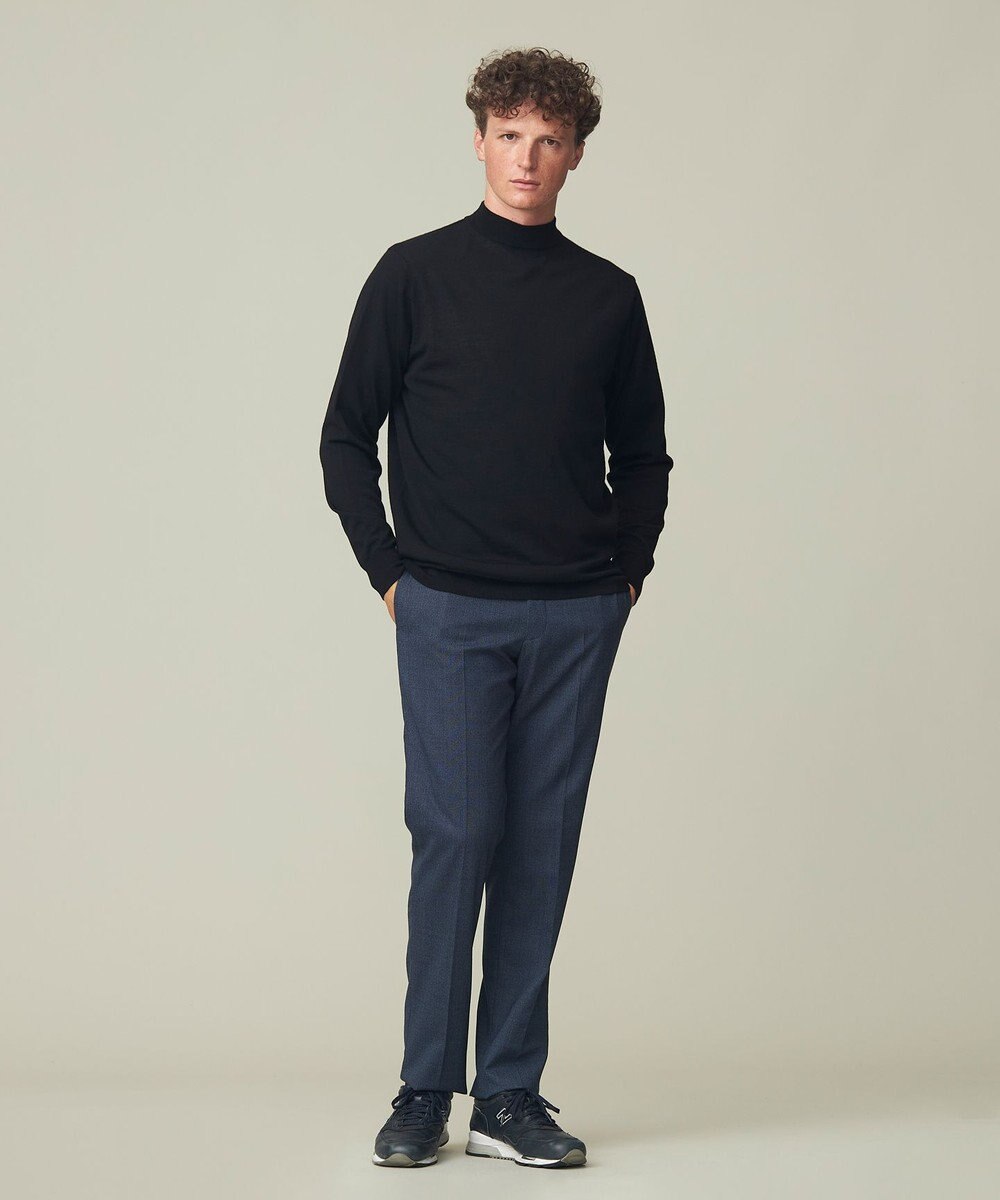 J.PRESS MEN 【WEB限定 / ジャケットインに最適】モックネック ニット 