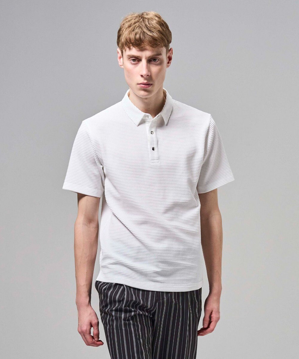 JOSEPH HOMME 【オリジナル素材】ライトタックジャージー　ポロ 