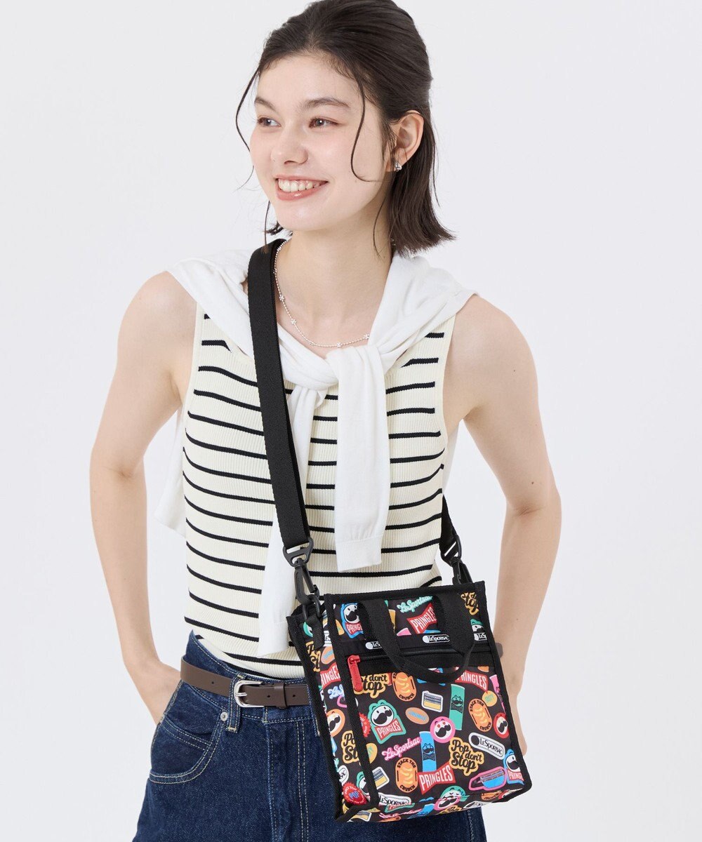 LeSportsac MINI N/S TOTE/プリングルズスティッカーズ 