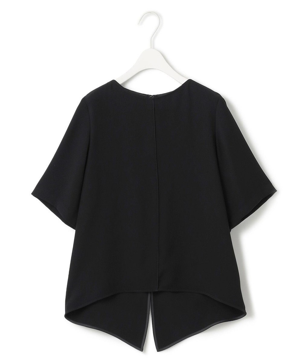 ICB 【UVカット・防シワ・洗える】ライトダブルクロス Tブラウス 