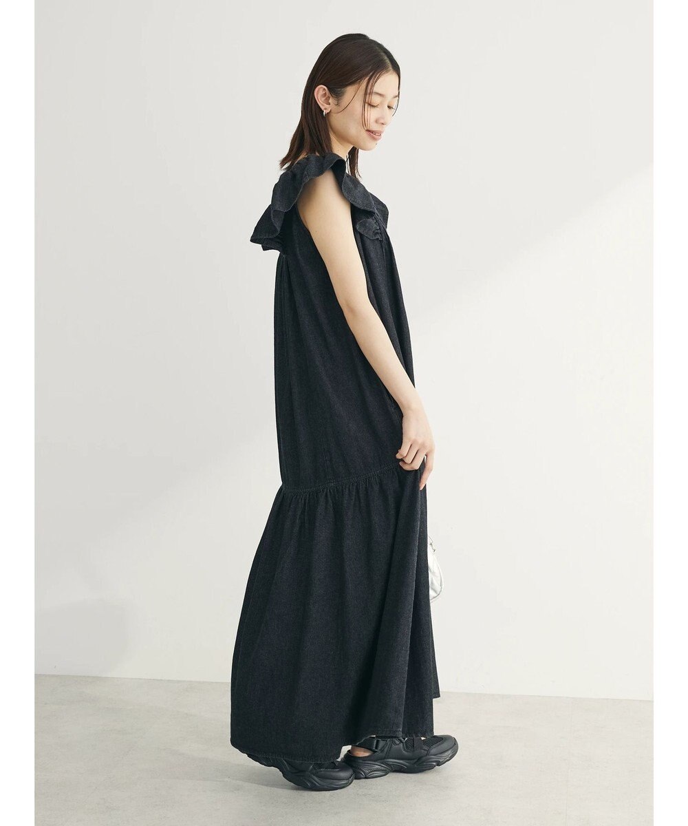 Green Parks ■ＥＳＣＡＲ　デニムピンタックワンピース 