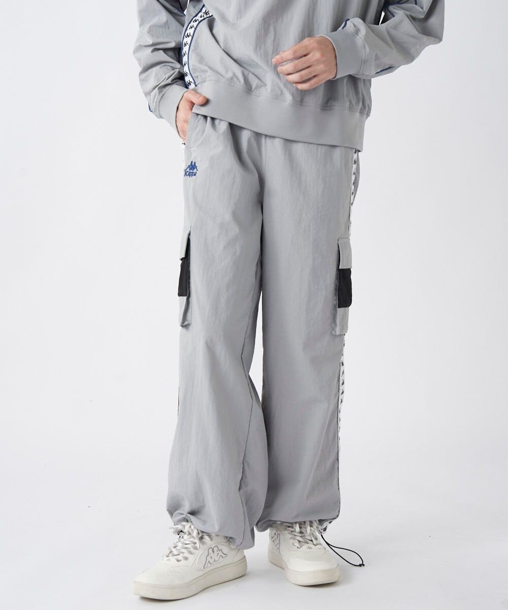 OP／FILA 【Kappa】バンダ ナイロントラックパンツ 