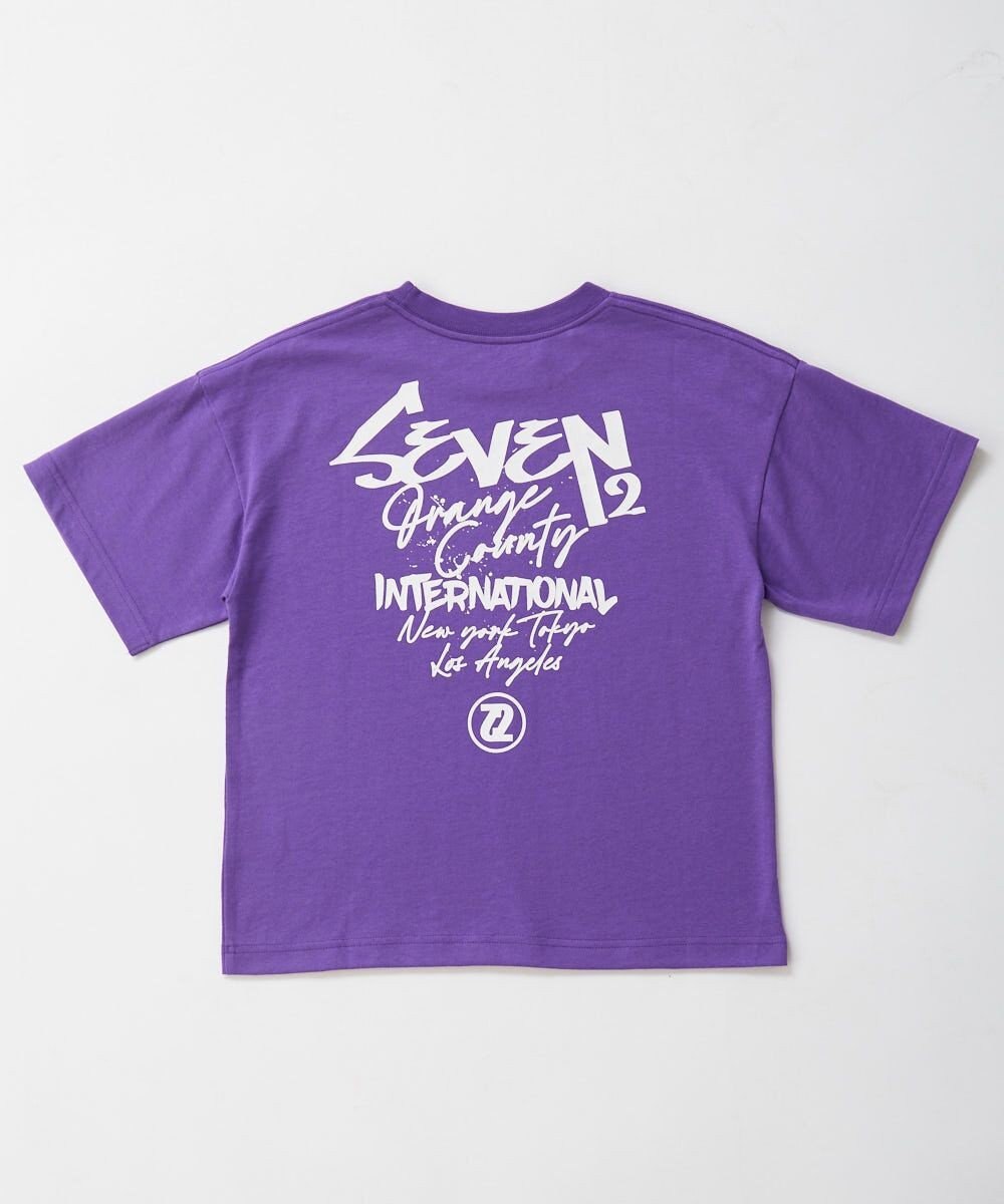 OP／FILA 【SEVEN2】バックプリントデザイン半袖Tシャツ 