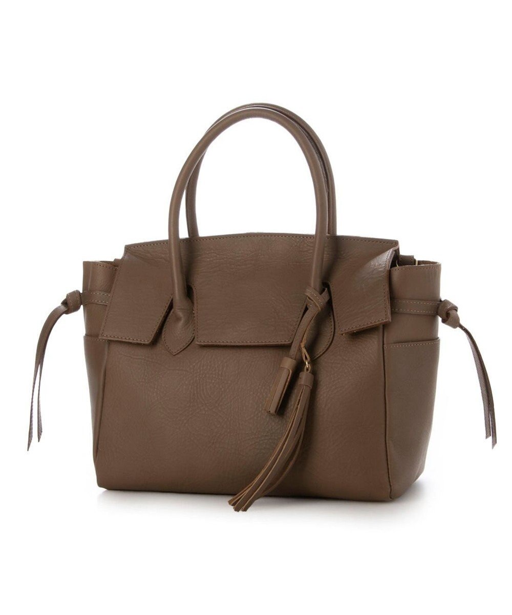 UNBILLION 【テレビ ドラマ着用アイテム】perche 姫路オイルレザーフラップ付きトートバッグS 