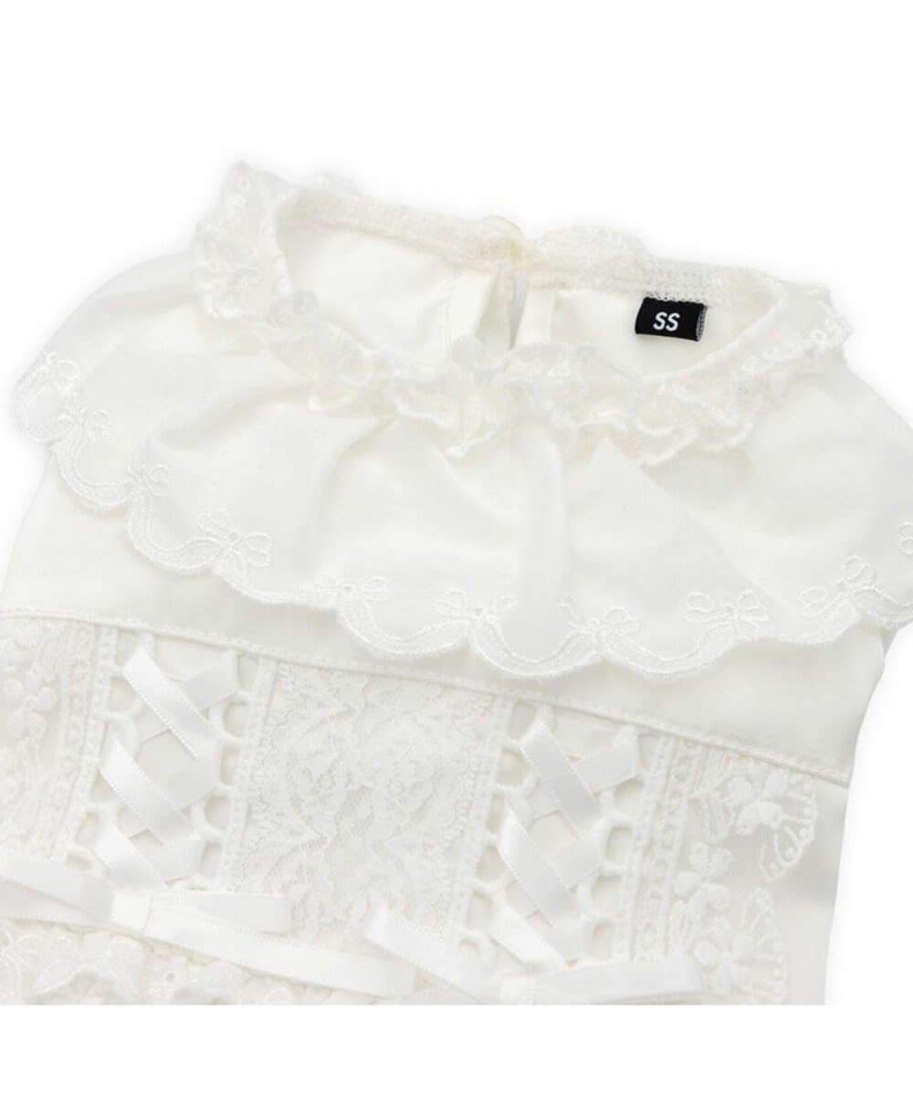 PET PARADISE cherircouture レースフリル ワンピース 小型犬 